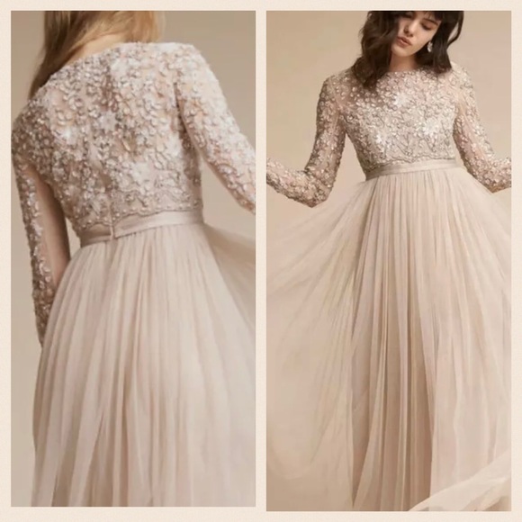 NWT Needle & Thread BHLDN Rhapsody Beaded - Picture 3 of 8